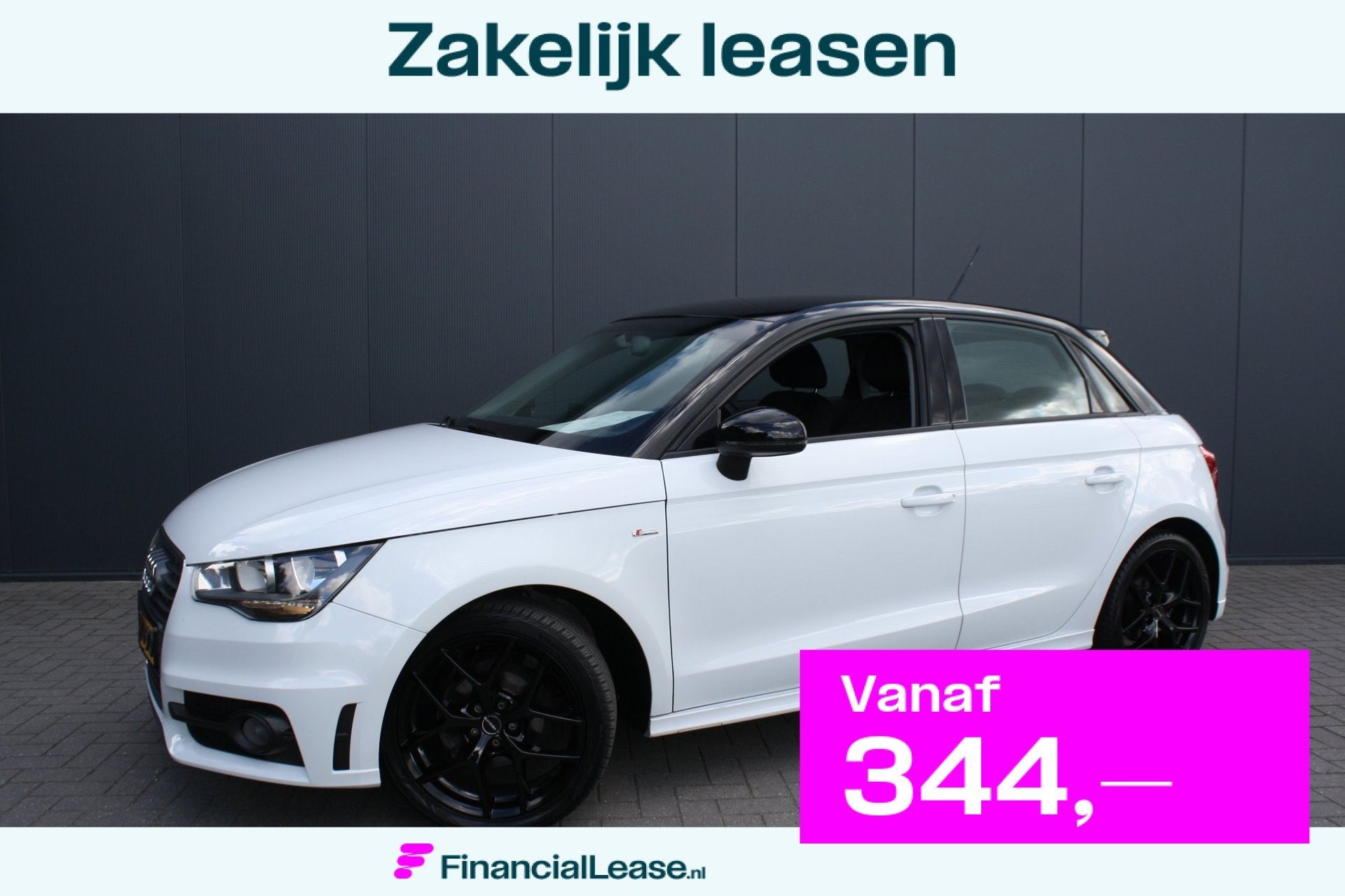 Audi A1 Sportback 1.2 TFSI Admired S-Line - NAVIGATIE PAKKET, Voorwielaandrijving, Euro 5, Zwart, 4 cilinders