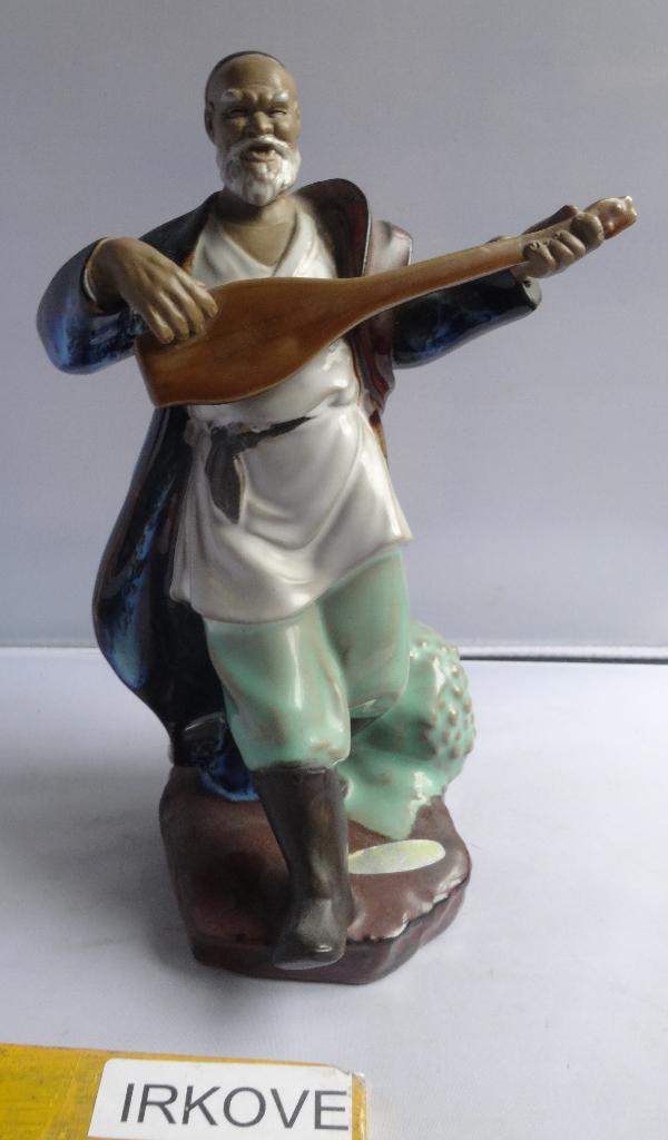 MUDMAN SHIWAN * MUZIEK MAKEND * Chinees Beeld *, Minder dan 20 cm, Verzenden, Steen of Keramiek, Beeld