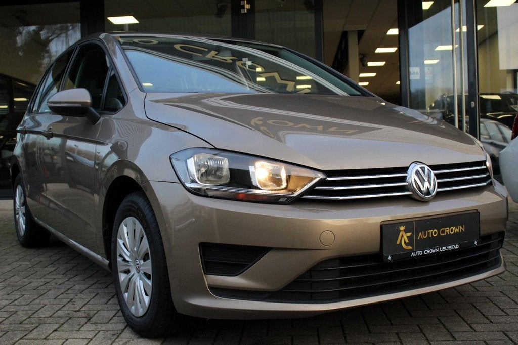 Volkswagen Golf Sportsvan 1.2 TSI Trendline BJ.2015 cruise c, Gebruikt, Euro 6, 4 cilinders, Bruin
