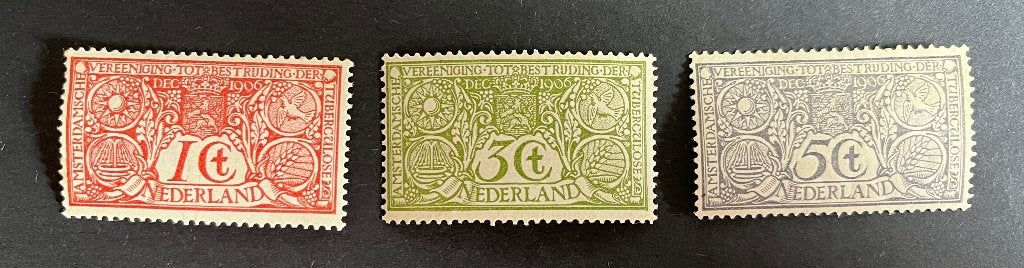 NVPH 84 - 85 Tuberculose zegels, Postzegels en Munten, Ophalen of Verzenden, T/m 1940, Postfris