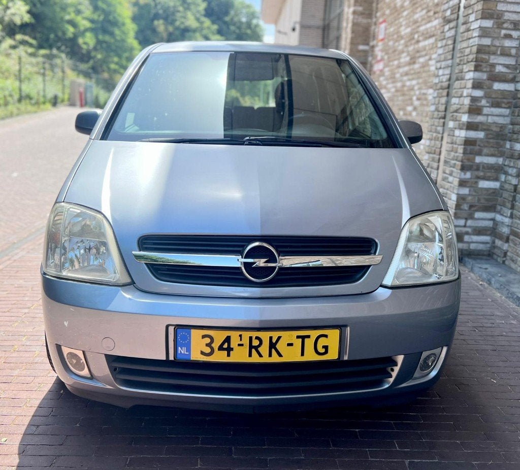 Opel Meriva 1.6 Easytronic 2005 Grijs | BT/Automaat/NWE APK, Auto's, Opel, Euro 5, Stof, 4 cilinders, Blauw