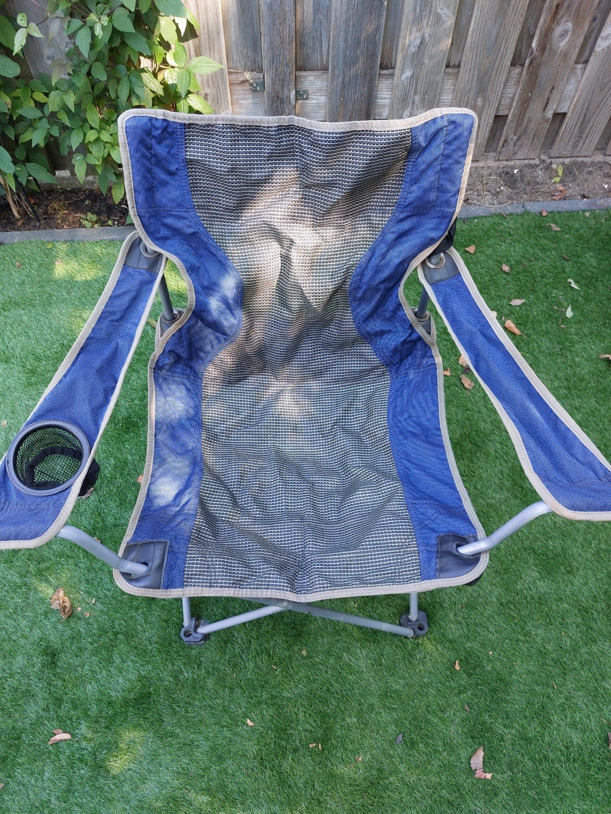 2x Easycamp campingstoelen met bekerhouder en draagtas, Ophalen of Verzenden, Campingstoel