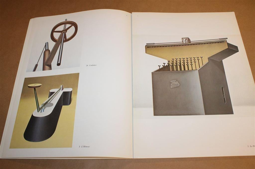 Kunstuitgave Derrière Le Miroir. Klapheck. Zeldzaam. 1980., Ophalen of Verzenden, Gelezen