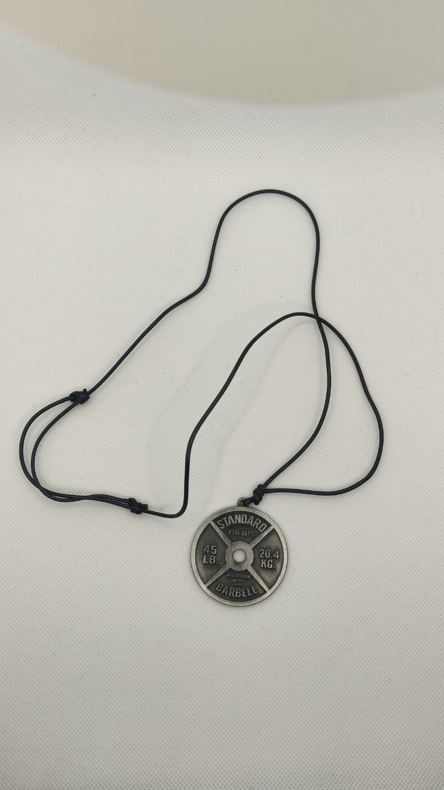 Leuke 20kg gewicht plaat ketting - nieuw, Ophalen of Verzenden