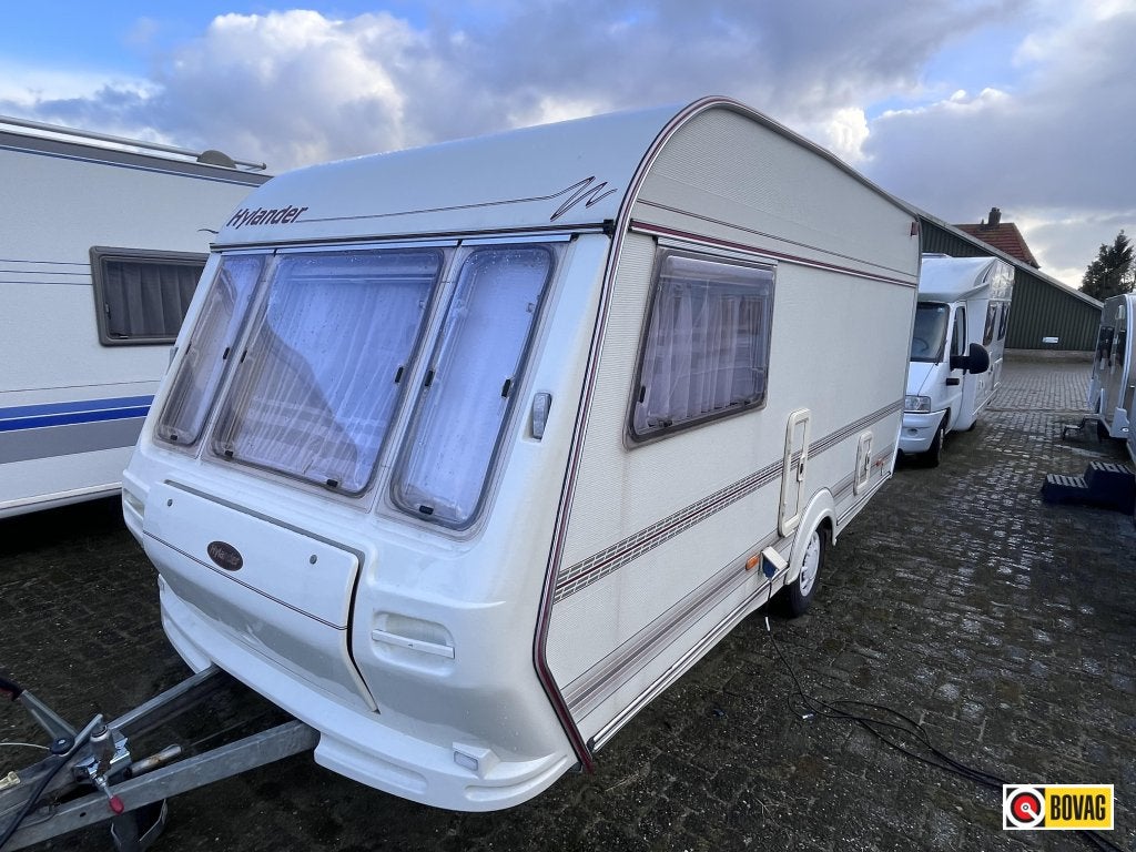 Hylander Design 420, Caravans en Kamperen, Overige merken, Standaardzit, Bedrijf, 750 - 1000 kg