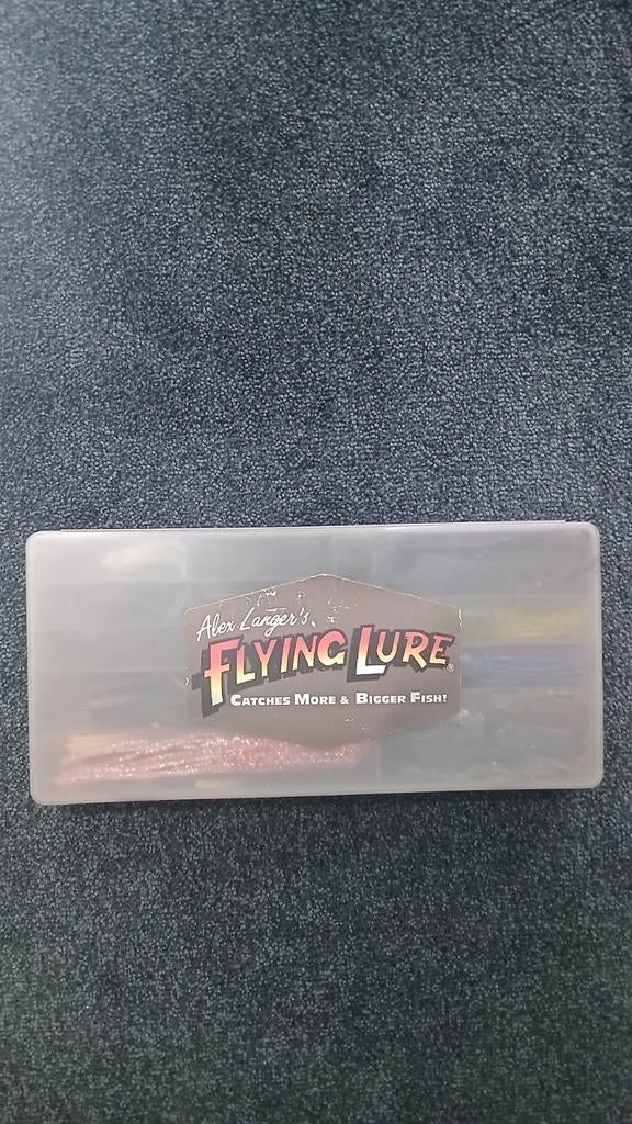Alex Langer's Flying Lure kunstaas set met doos, Watersport en Boten, Ophalen of Verzenden, Gebruikt, Kunstaas