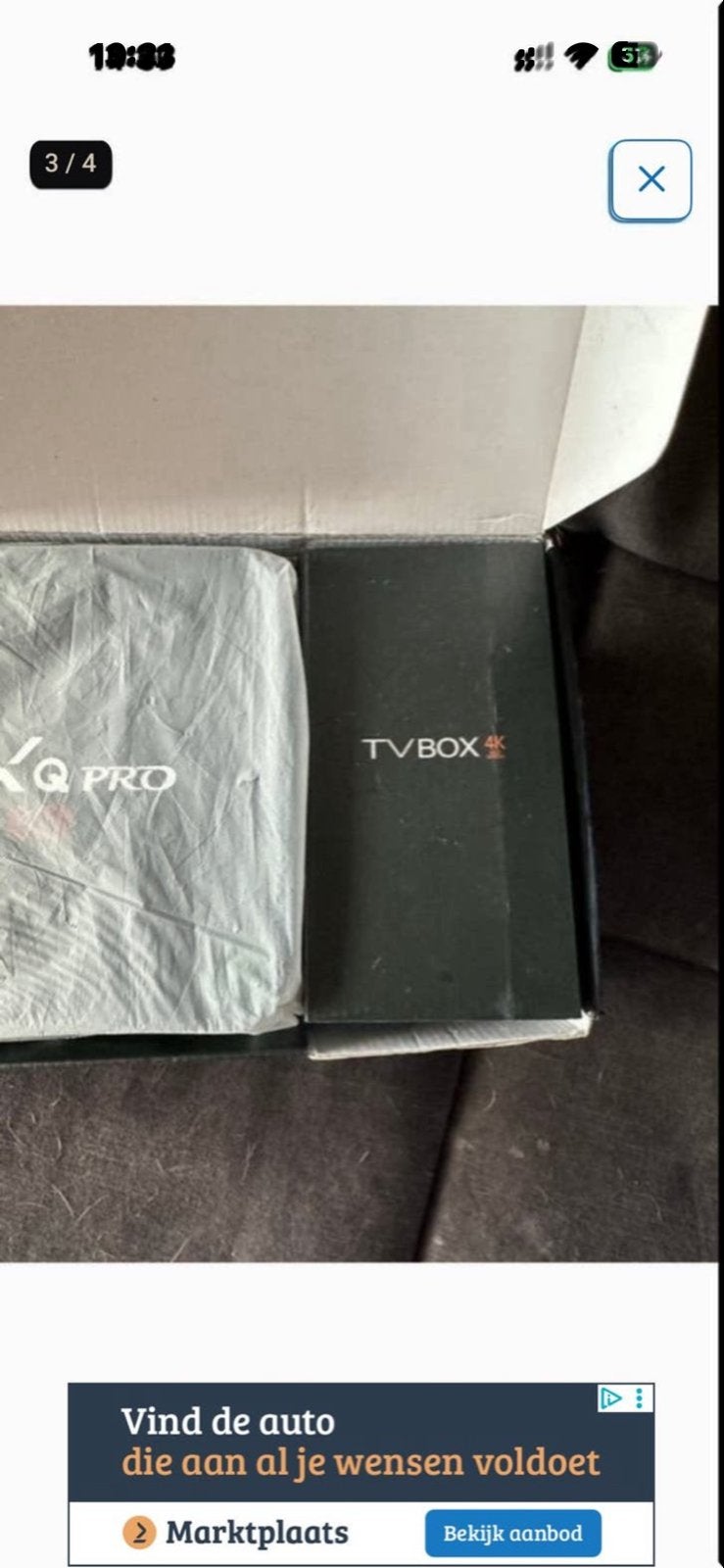 MXQ Pro 4K Android TV Box - Nieuw in doos, Ophalen of Verzenden, Nieuw, HDMI, Zonder harde schijf