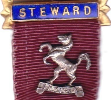 STEWARD VRIJMETSELARIJ 1950, Postzegels en Munten, Ophalen of Verzenden, Overige materialen