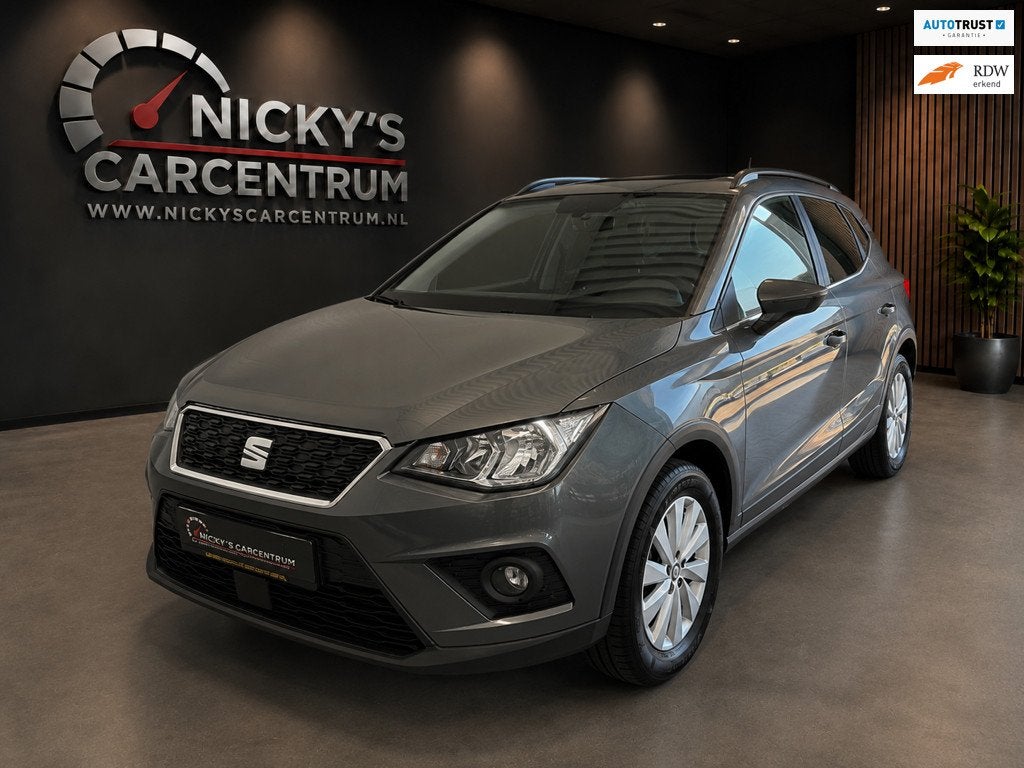 Seat Arona 1.0 TSI Launch Edition automaat leer navi, Auto's, Dealer onderhouden, Gebruikt, Bedrijf, 115 pk
