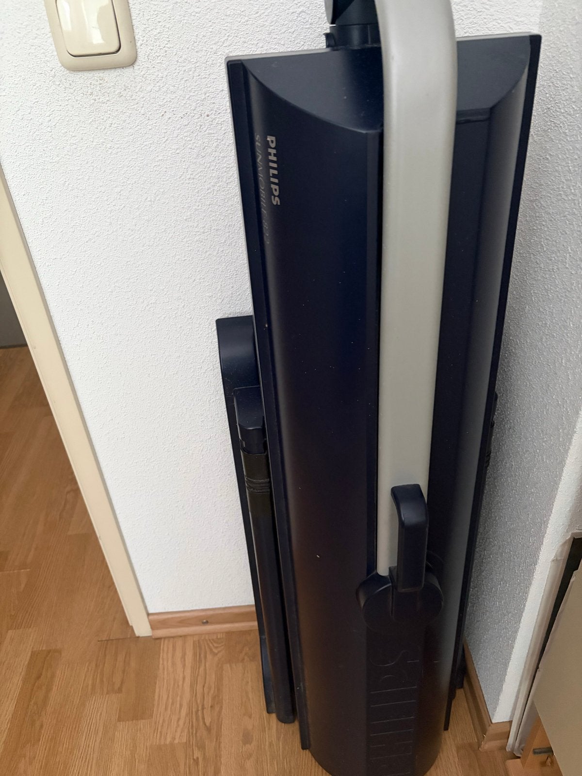 Philips Sunmobile 822 Zonnebank - Compact en Krachtig, Ophalen, Gebruikt, Zonnebank dubbelzijdig, 10 tot 15 lampen