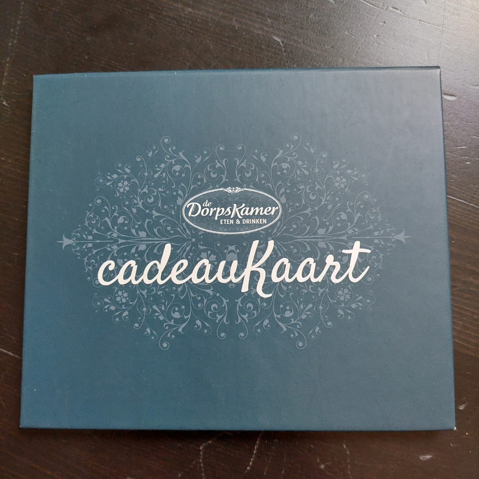 cadeaukaart de Dorpskamer en restaurant v Sprang, Twee personen, Cadeaubon