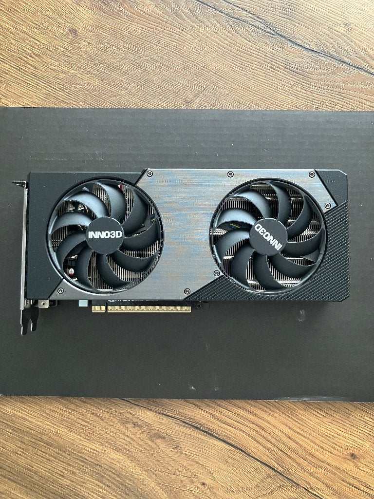 NVIDIA GeForce RTX 5060 Ti INNO3D Twin 8GB videokaart, GDDR6, PCI-Express 4, Ophalen of Verzenden, Zo goed als nieuw