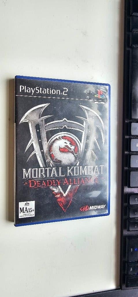 Mortal Kombat Deadly Alliance PS2, Spelcomputers en Games, Games | Sony PlayStation 2, Gebruikt, Vanaf 18 jaar, Vechten, 2 spelers