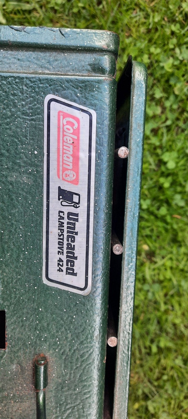 Coleman 2-pits benzine brander - Kampeerfornuis, Ophalen of Verzenden, Gebruikt