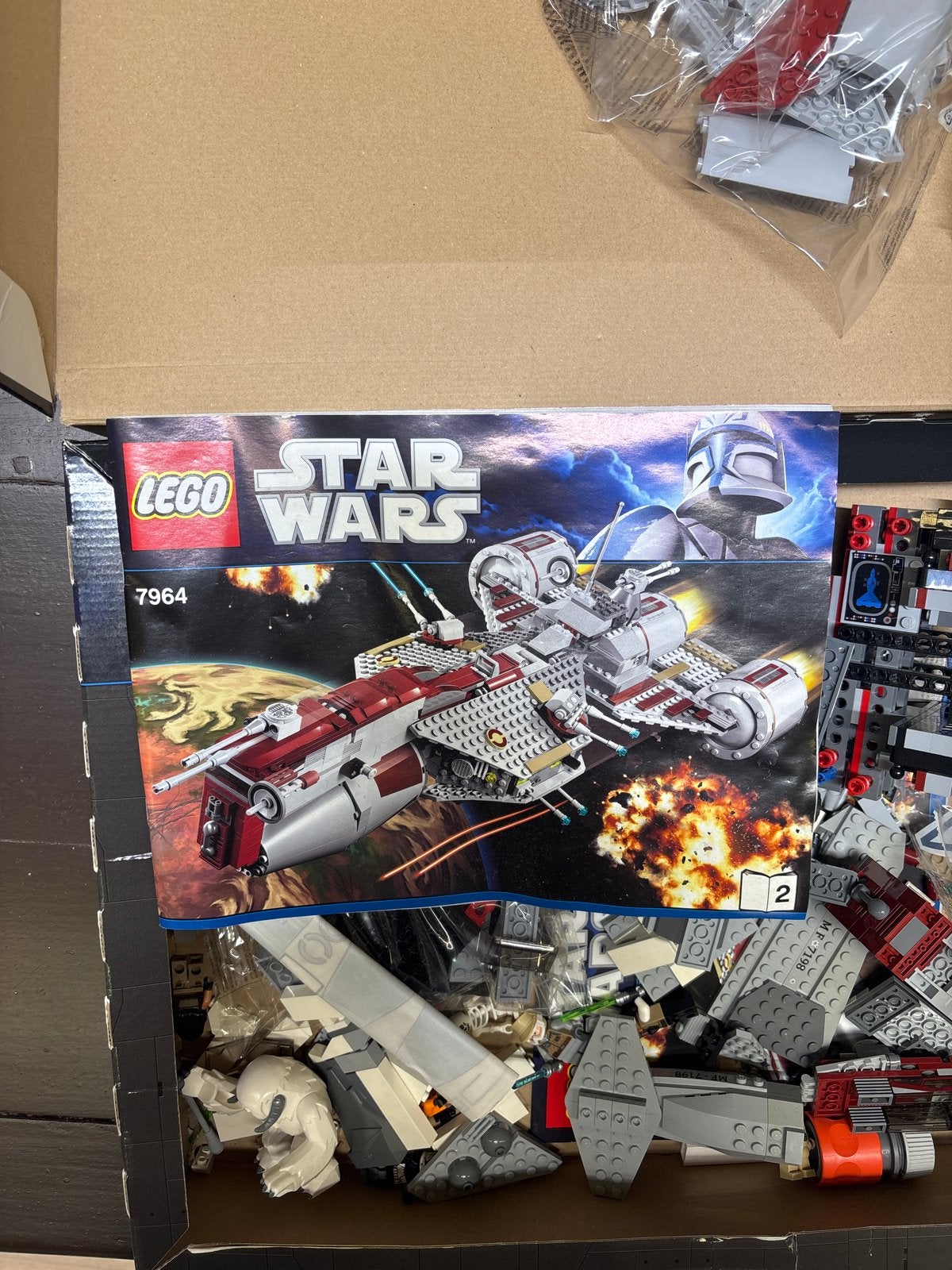 LEGO Star Wars Republic Frigate 7964 - Compleet met doos, Ophalen, Lego, Star Wars, Lego