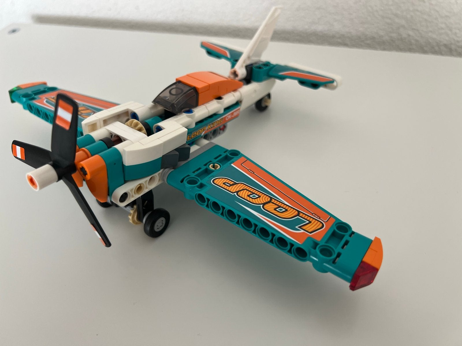LEGO Technic Racevliegtuig 42117 - Leuk voor de feestdagen!, Ophalen of Verzenden, Zo goed als nieuw