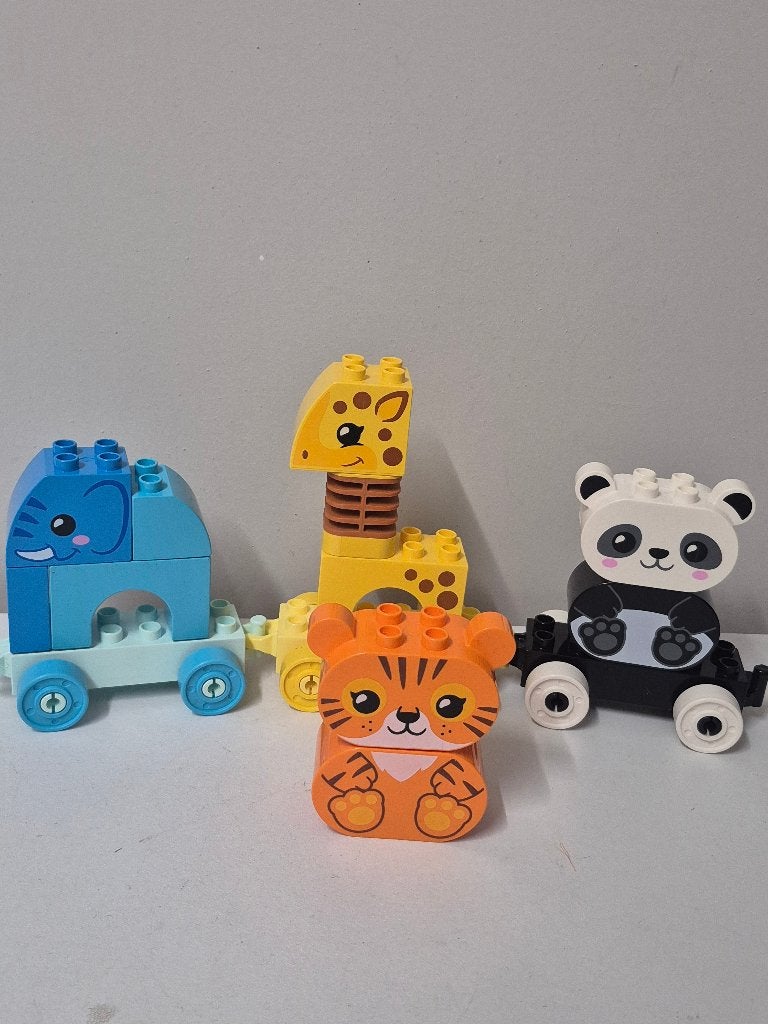 Duplo dieren trein, Ophalen of Verzenden, Gebruikt, Duplo