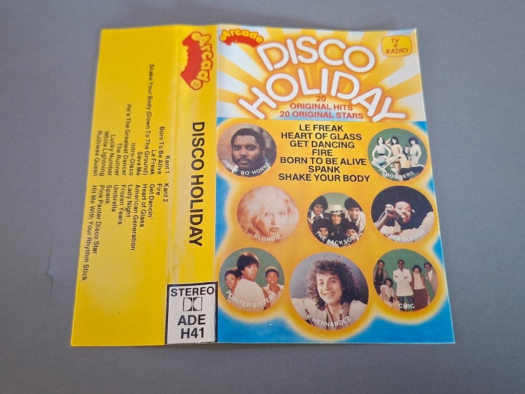 DISCO HOLIDAY (MC), Cd's en Dvd's, 1 bandje, Ophalen of Verzenden, Zo goed als nieuw, Origineel