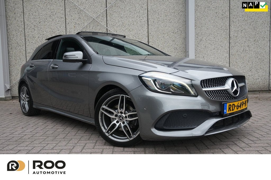 Mercedes-Benz A-klasse 180 Ambition AMG LINE, PANOORG NL, CA, Auto's, Mercedes-Benz, Bedrijf, Te koop, A-Klasse, ABS, Achteruitrijcamera