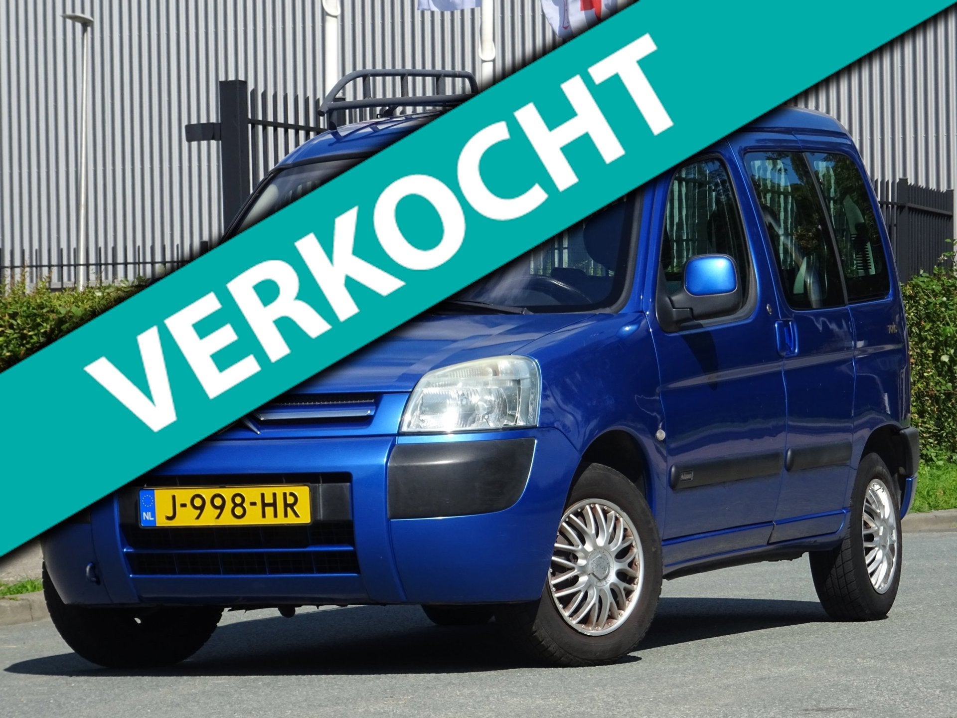 Citroen Berlingo Verkocht! Verkocht!, Auto's, 4 cilinders, Blauw, 14 km/l, Handgeschakeld