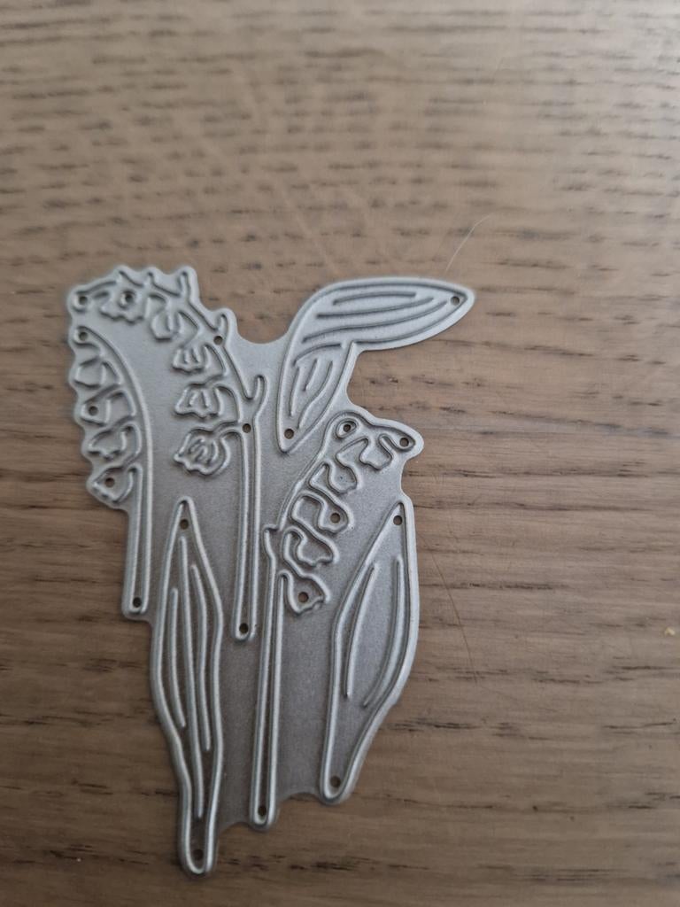 Snijmal Sneeuwklokjes - voor kaarten en scrapbooking, Hobby en Vrije tijd, Ophalen of Verzenden, Gebruikt