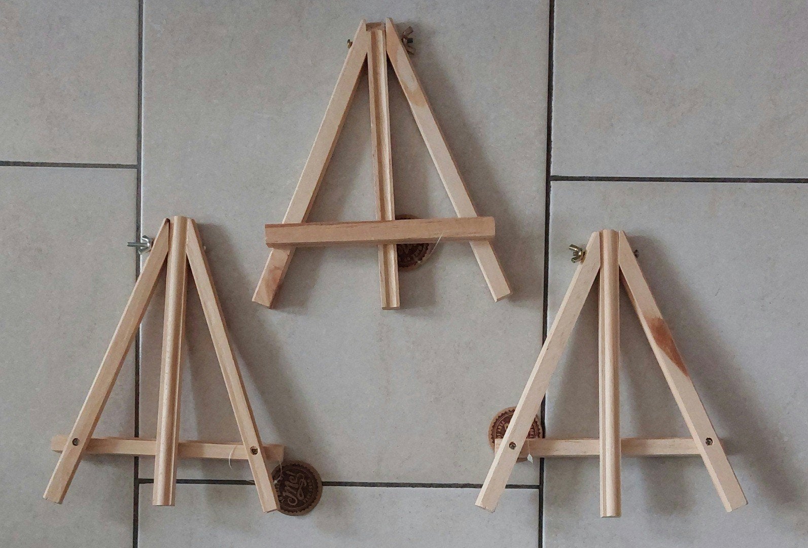 Mini schildersezel -
tafelmodel 3 stuks voor €10, Ophalen of Verzenden, Nieuw, Ezel