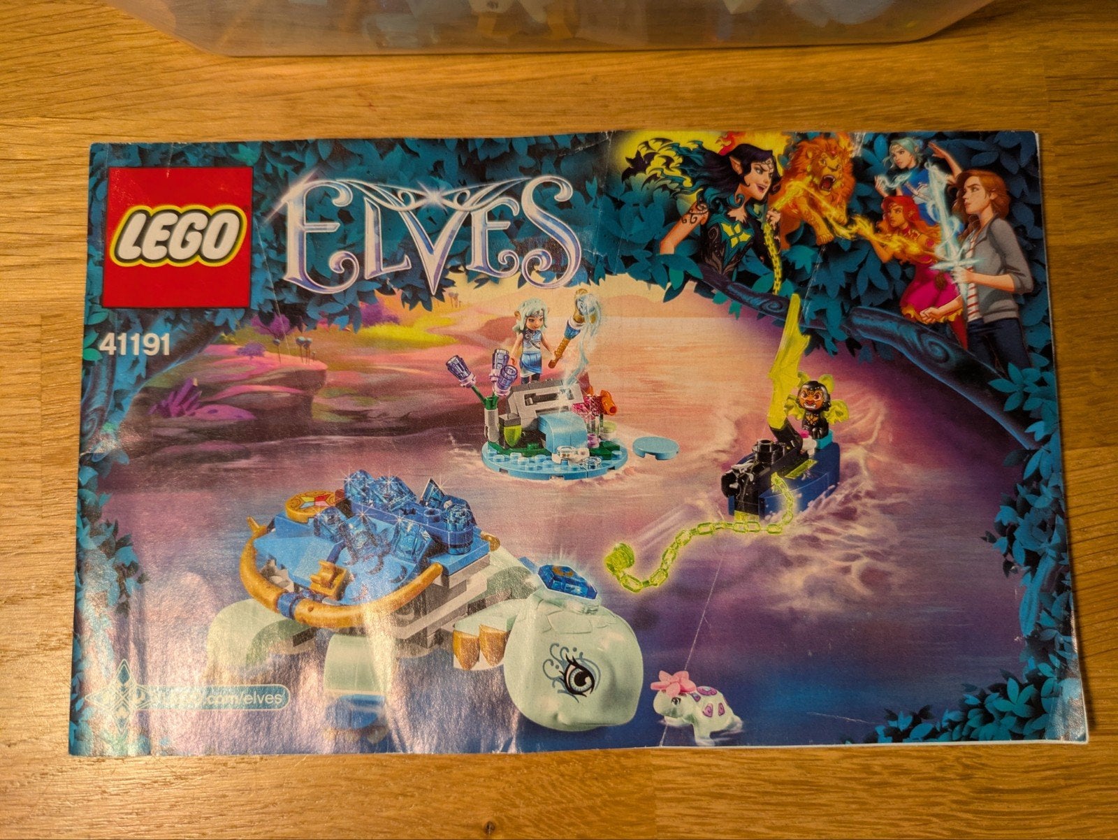 Lego Elves 41191 Naida en de waterschildpadden, Compleet, Overige thema's, Lego, Ophalen of Verzenden