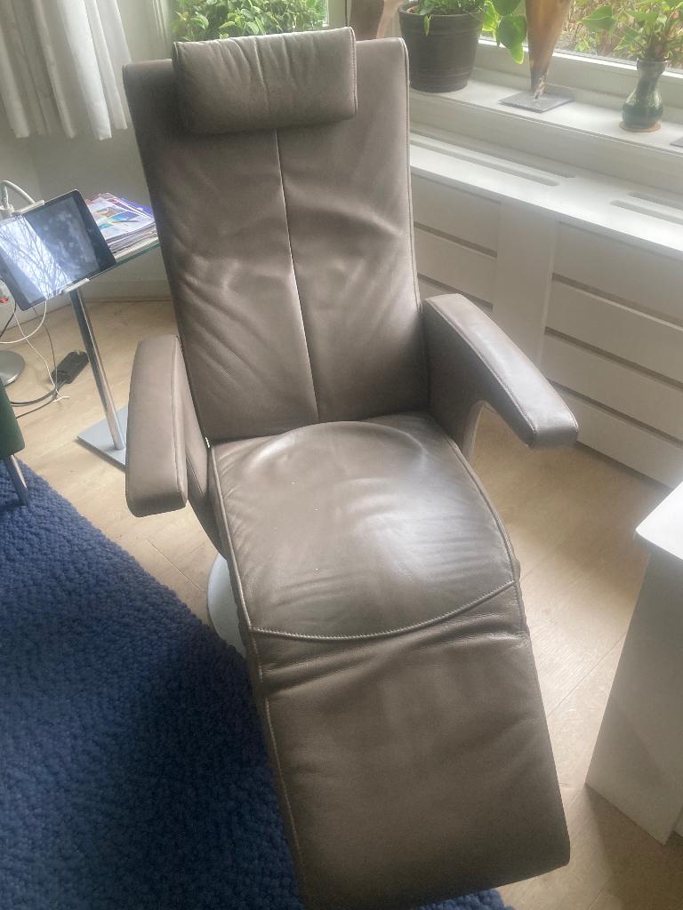 Luxe leunstoel, Ophalen, Gebruikt, Leer, Modern