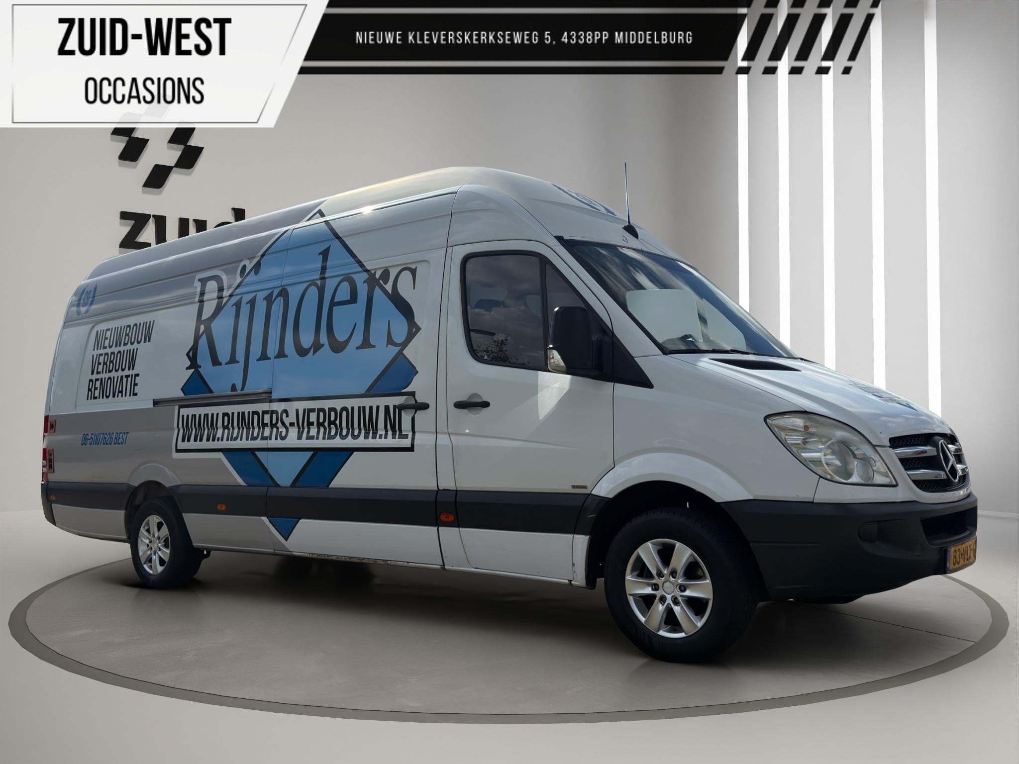 Mercedes-Benz Sprinter 311 2.2 CDI L4H3 XXL Laadklep Automaa, Auto's, Gebruikt, 2800 kg, Bedrijf, Euro 4