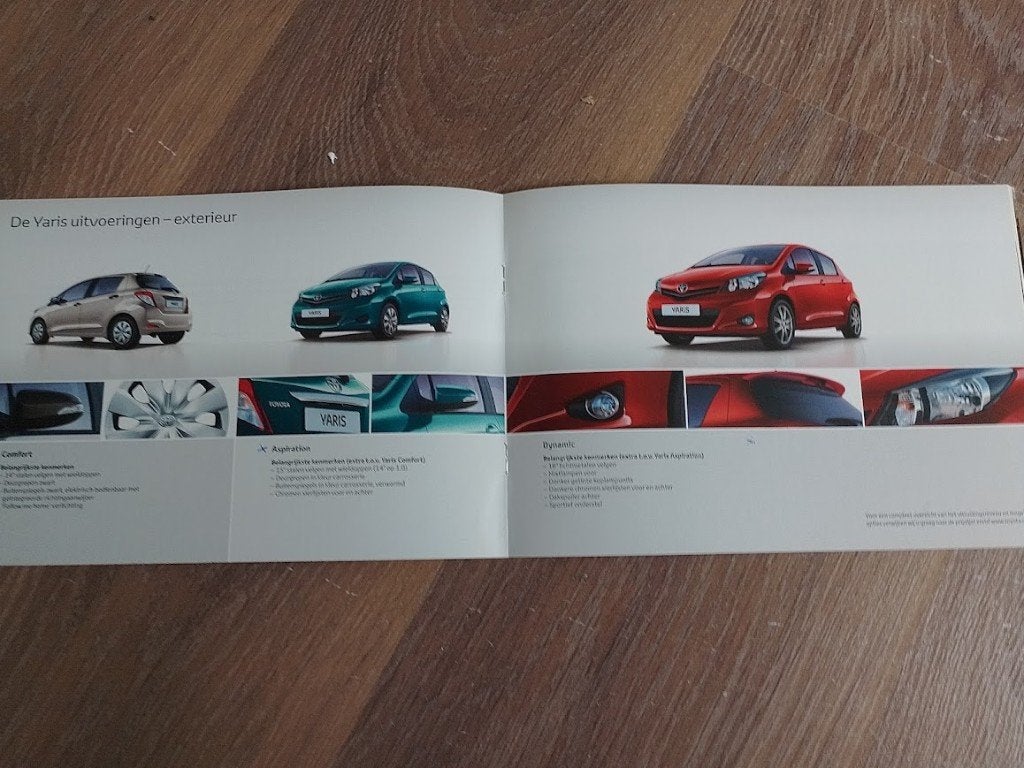 Toyota Yaris autofolder, Ophalen of Verzenden, Nieuw, Toyota
