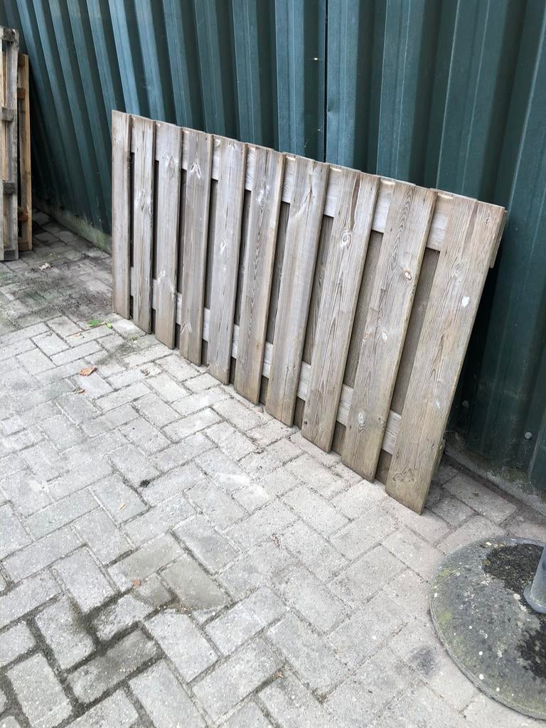 Schutting paneel., Ophalen, 1 tot 2 meter, Minder dan 3 meter, Zo goed als nieuw