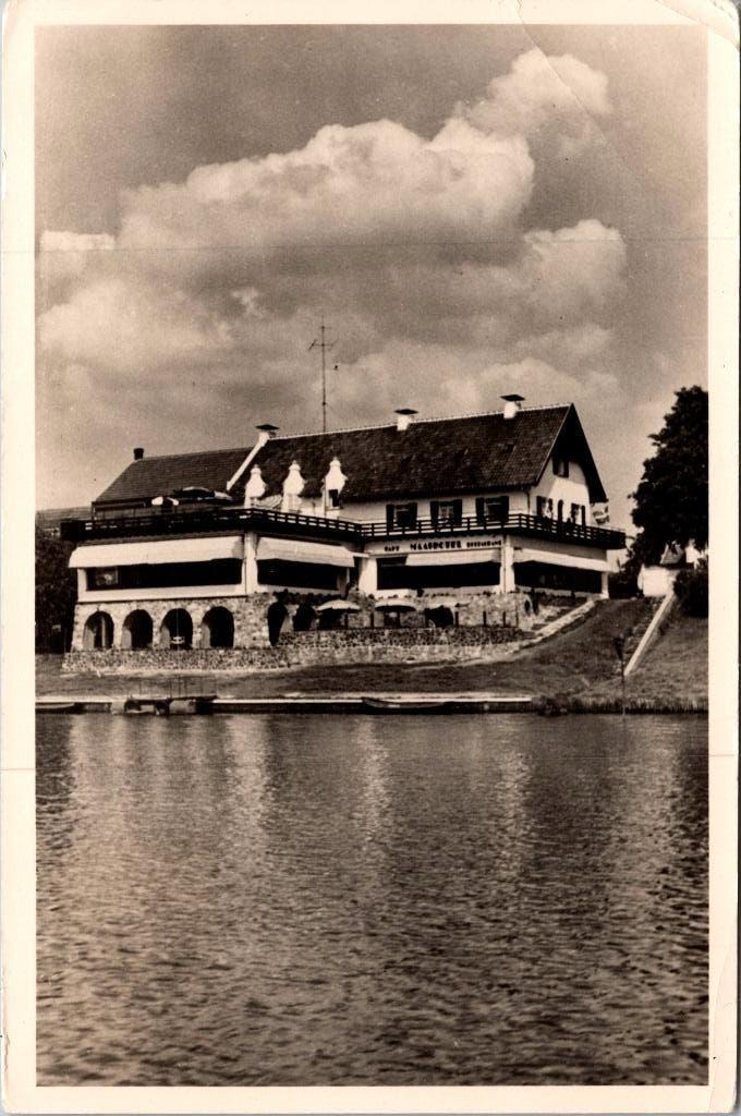 Arcen - Maashotel (1955), Verzenden, 1940 tot 1960, Gelopen, Limburg