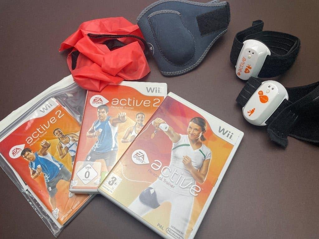 EA Sports Active en Active2 Personal Trainer (Nintendo Wii), Ophalen of Verzenden, Zo goed als nieuw, Sport, 3 spelers of meer