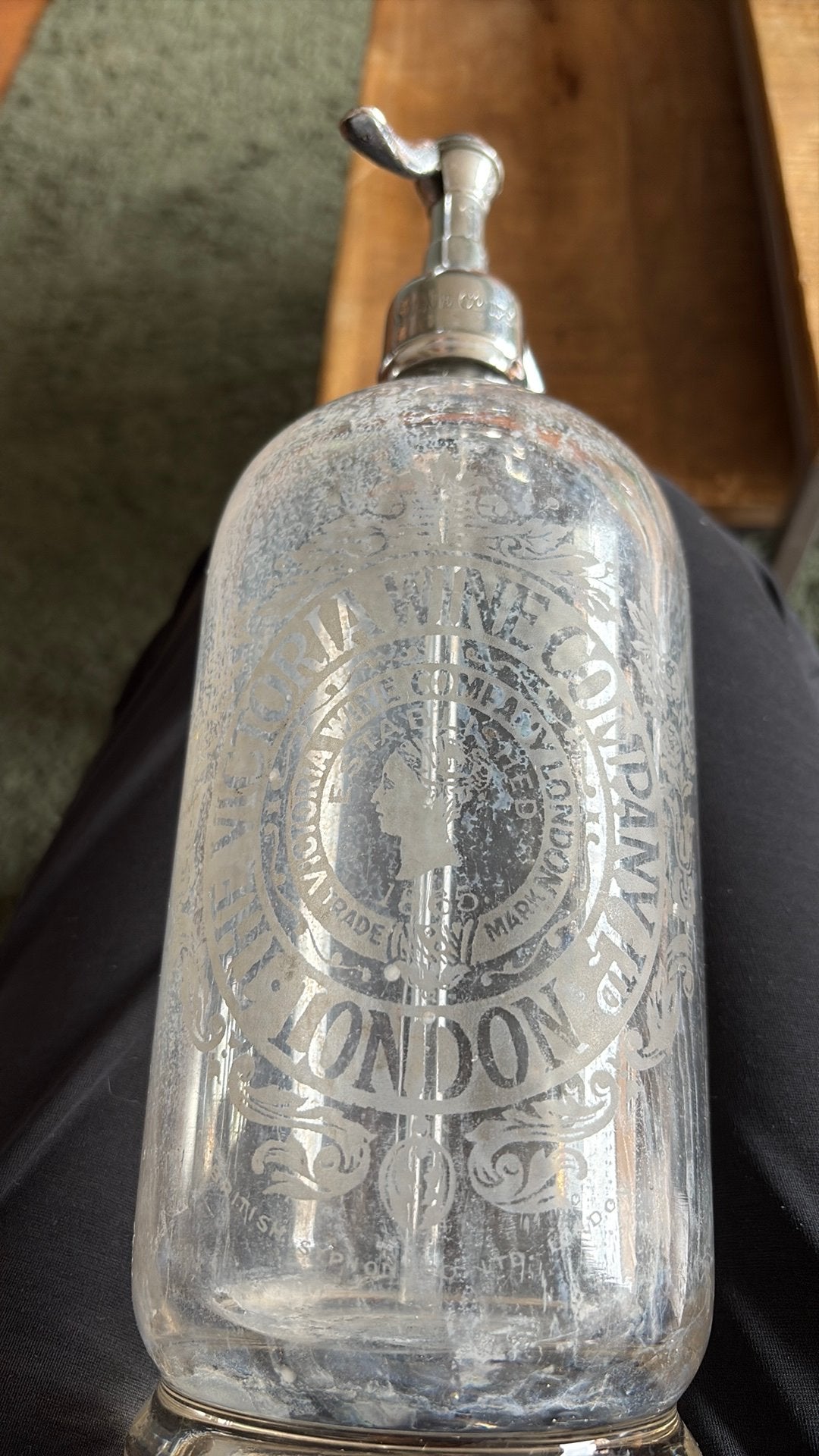 Oude fles, Ophalen