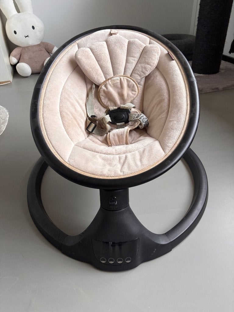 Babywipstoel, Kinderen en Baby's, Wipstoeltjes, Gebruikt, Schommelstoel, Met gordel(s) of riempje(s), Ophalen