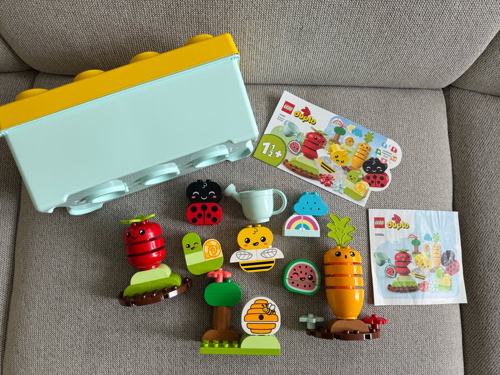 LEGO Duplo 10984: Mijn Eerste Bio Tuintje, Kinderen en Baby's, Speelgoed | Duplo en Lego, Zo goed als nieuw, Duplo, Complete set