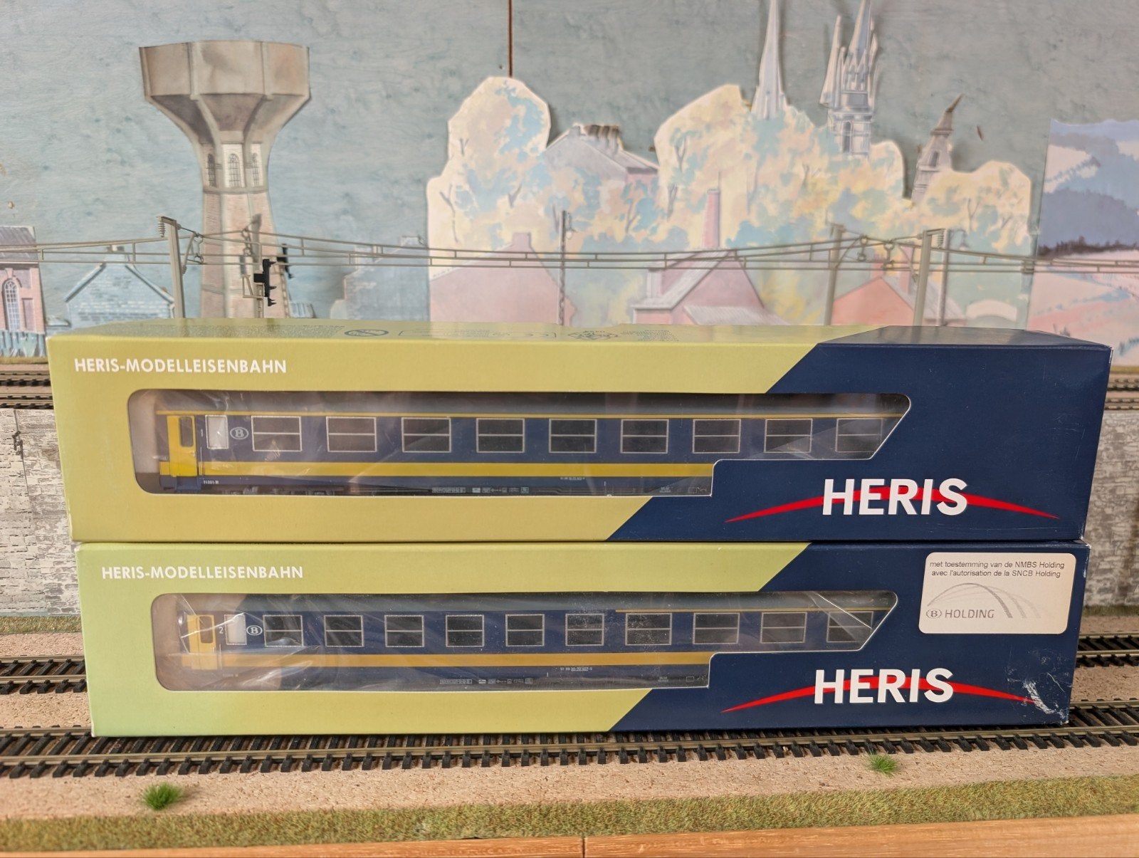 NMBS SNCB / NS | Heris 12222 | I4 Set A + AB | Nieuw, Overige merken, Gelijkstroom, Ophalen of Verzenden, NS