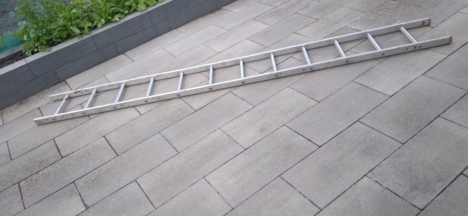 Ladder 12 treedts, Doe-het-zelf en Verbouw, Ladders en Trappen, Ophalen, 4 meter of meer