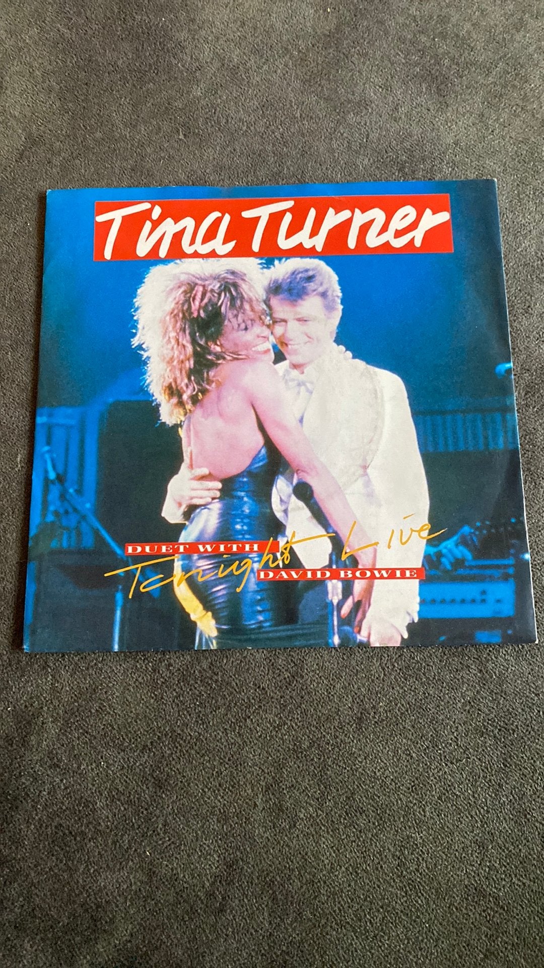 Vinyl single Tina Turner David Bowie - Tonight, Ophalen of Verzenden, Zo goed als nieuw, Pop