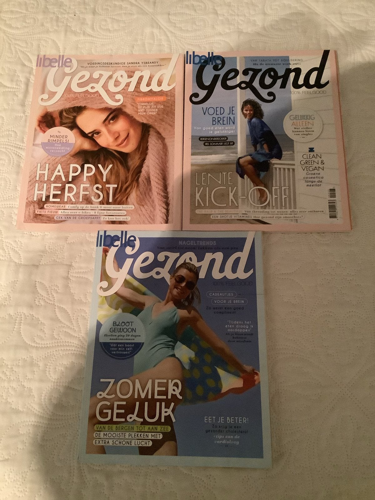 Libelle Gezond Tijdschriften - 3 Stuks, Ophalen of Verzenden, Gelezen, Damesbladen