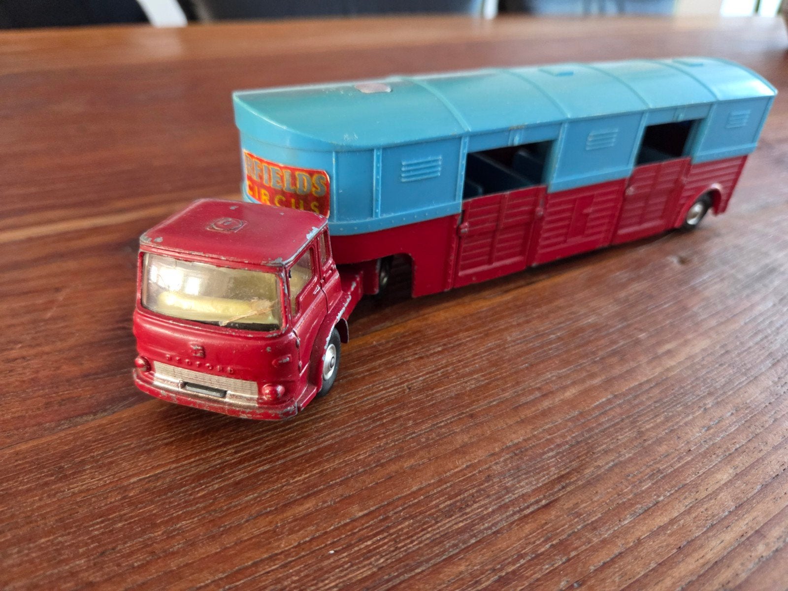 Corgi Major Toys Chipperfields Circus Paardenvrachtwagen, Ophalen of Verzenden, Gebruikt