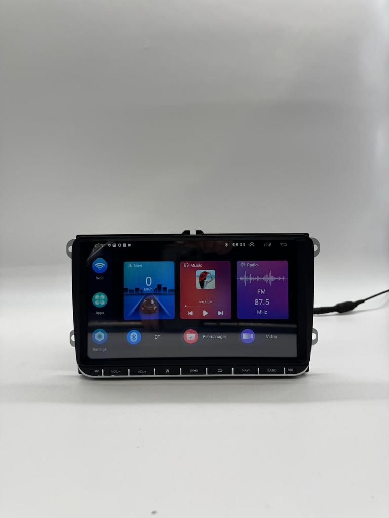 9 inch Android Autoradio Navigatie VW Seat Skoda Multimedia, Ophalen of Verzenden, Nieuw