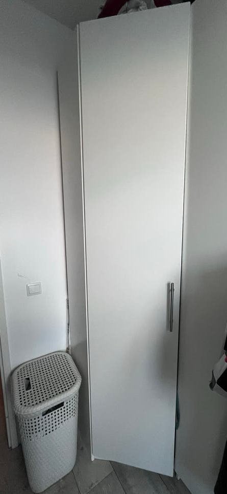 Witte hoekkast gedemonteerd (zonder deur), Ophalen, Gebruikt