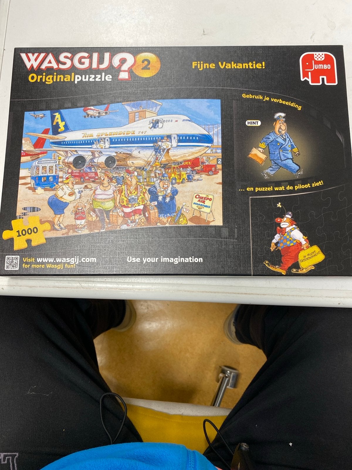 Wasgij Original 2: Fijne Vakantie! 1000 stukjes puzzel, Ophalen of Verzenden, Zo goed als nieuw