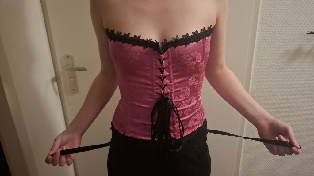 roze korset, Ophalen of Verzenden, Roze, Body of Korset