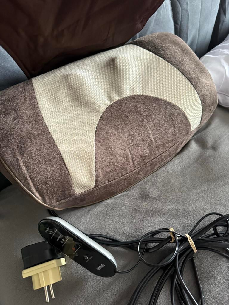 HoMedics Shiatsu Massagekussen met Warmtefunctie, Sport en Fitness, Massageproducten, Ophalen of Verzenden, Zo goed als nieuw