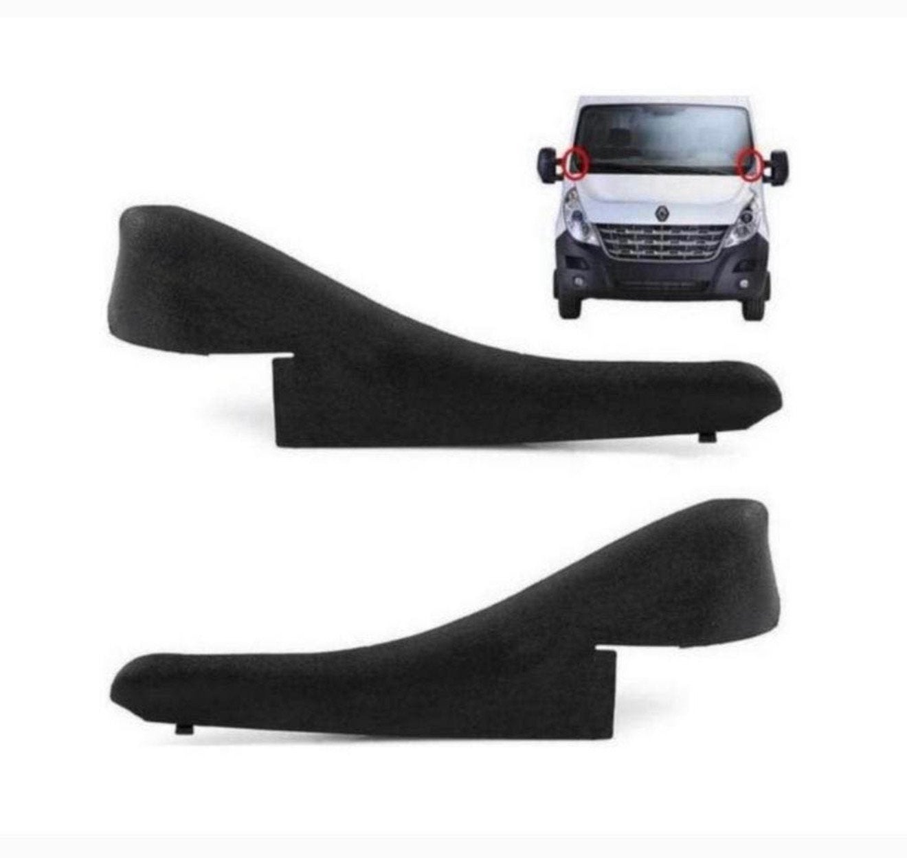 Voorruit kap L + R Opel Movano Nissan NV400 Renault Master, Nieuw, Ophalen of Verzenden, H, H