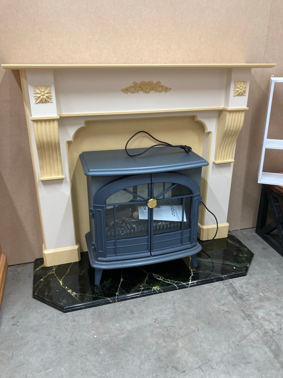 Dimplex Stockbridge Vrijstaande Elektrische Sfeerhaard, Ophalen, Elektrische haard, W, Zo goed als nieuw