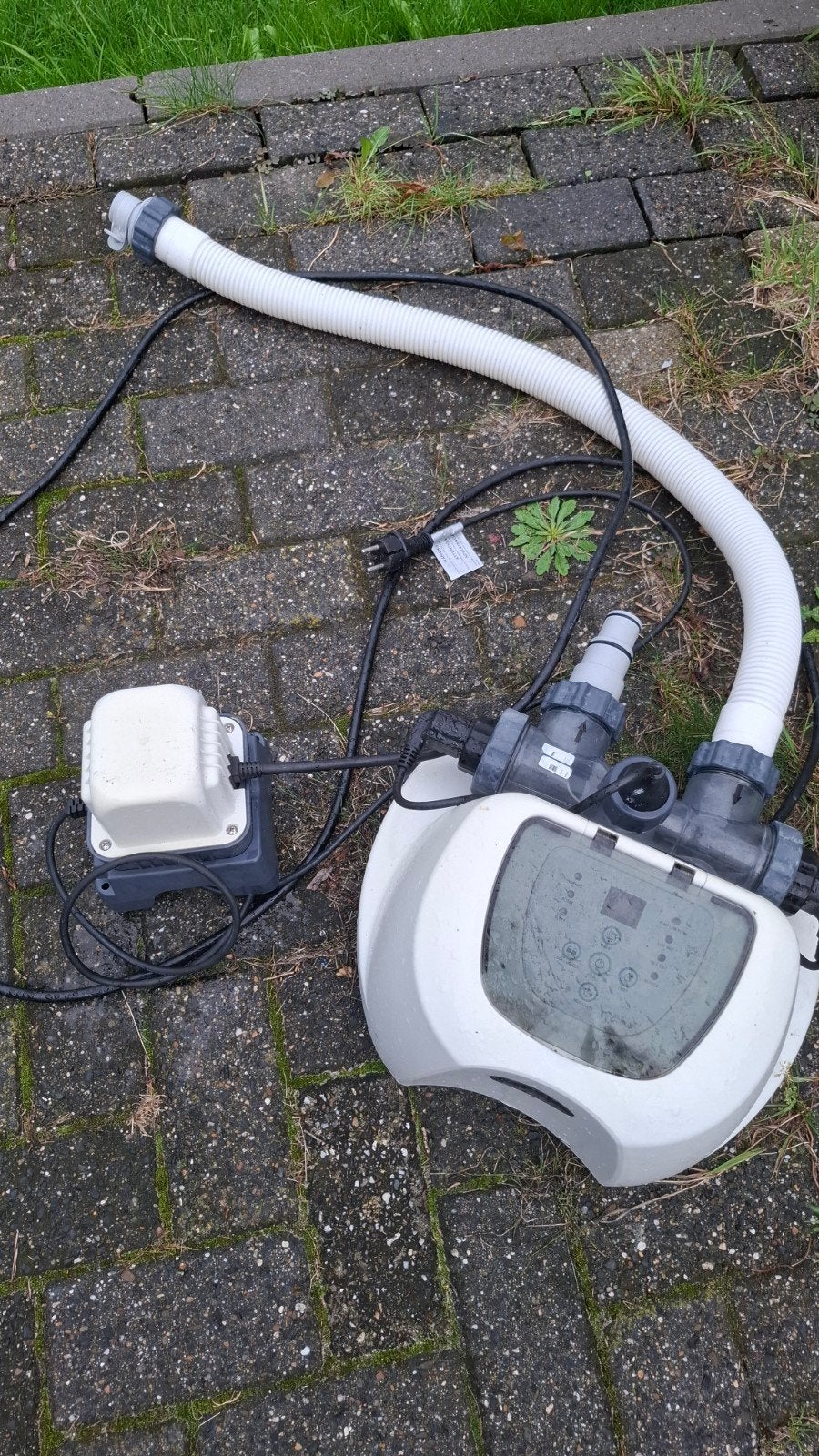 Intex zoutwatersysteem voor zwembad, Tuin en Terras, Ophalen, Gebruikt, Reinigingsmiddel