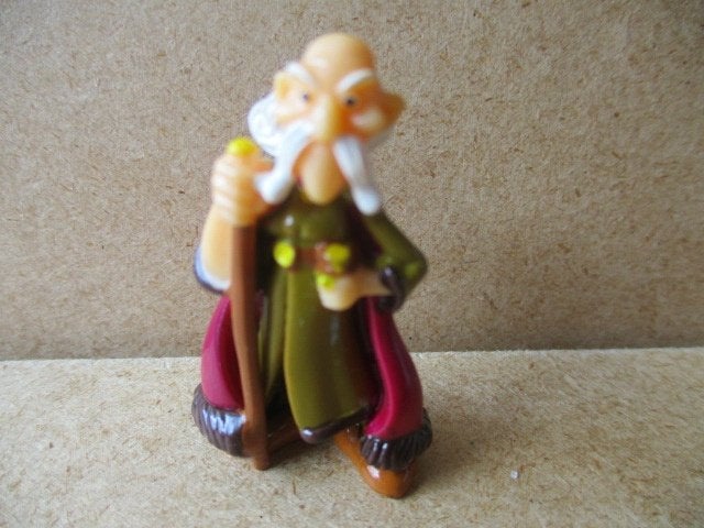adv10868 asterix poppetje 16, Verzamelen, Ophalen, Asterix en Obelix, Gebruikt, Beeldje of Figuurtje